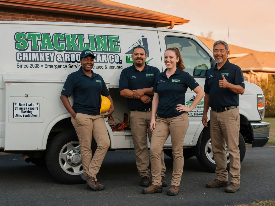 Chimney flashing repair company in Inkster, ND